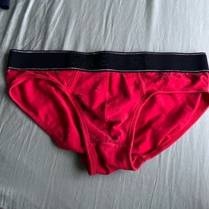 Diesel red festive brief Medium